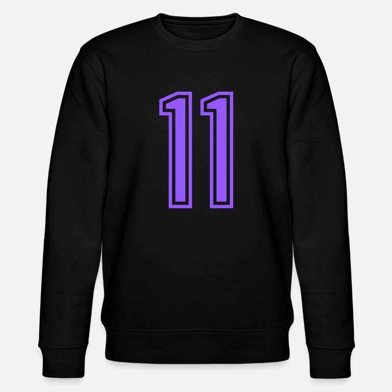 11 - Stanley/Stella Unisex Bio-Sweatshirt CHANGER  - Schwarz