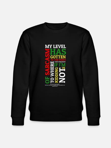 My Level - Stanley/Stella CHANGER Unisex Organic Sweatshirt - black