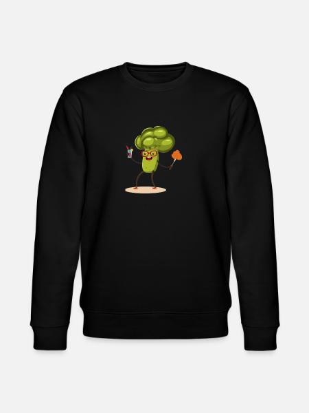 broccoli - Stanley/Stella CHANGER Unisex Organic Sweatshirt - black