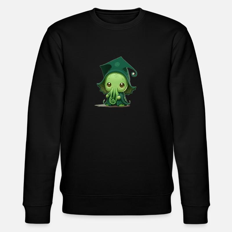 Un bébé mignon Cthulhu - Sweat bio CHANGER Stanley/Stella Unisexe - noir