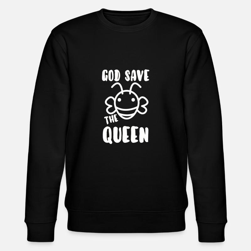 God save the queen - Sweat bio CHANGER Stanley/Stella Unisexe - noir