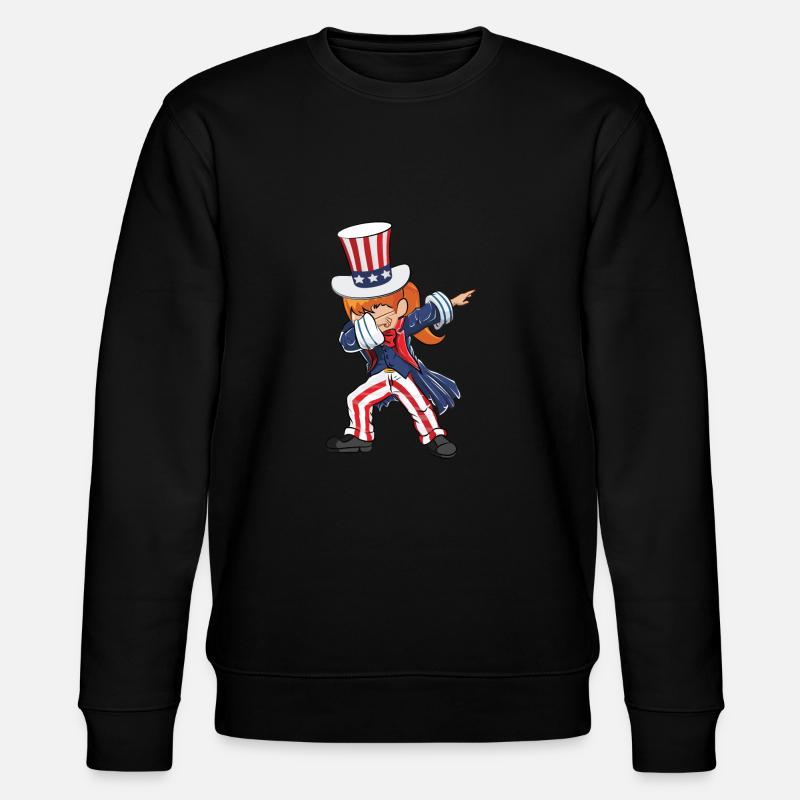 4 juillet Dabbing US - Sweat bio CHANGER Stanley/Stella Unisexe - noir