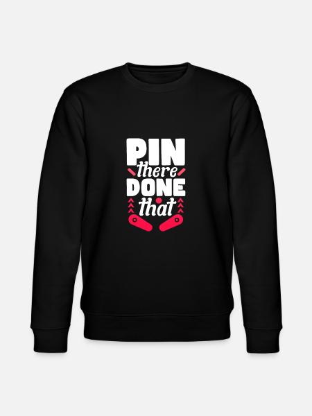 Pin there Done that - Stanley/Stella CHANGER Unisex Organic Sweatshirt - black