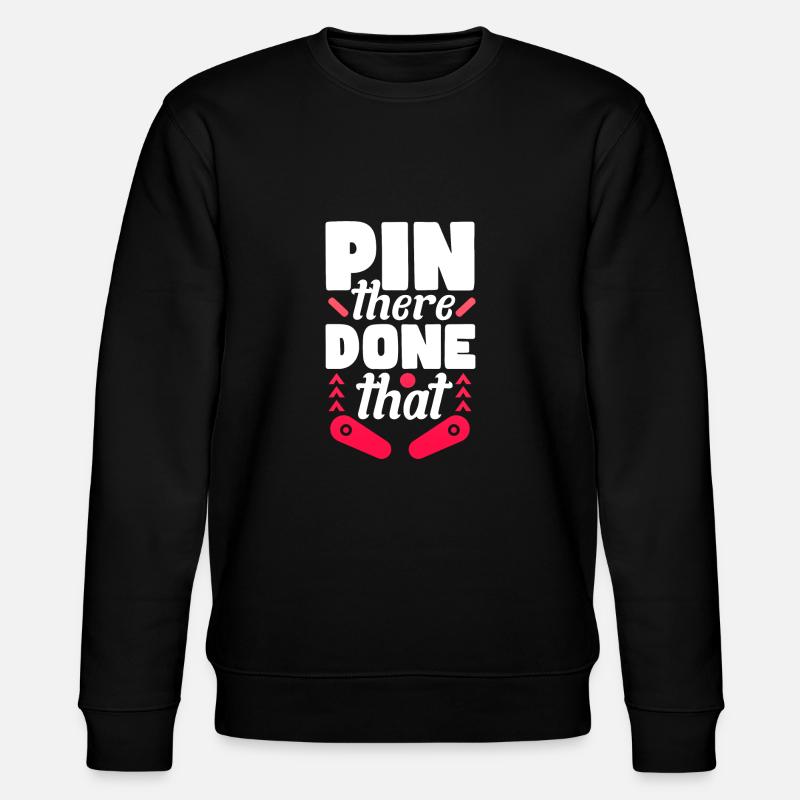 Pin there Done that - Stanley/Stella Unisex Bio-Sweatshirt CHANGER - Schwarz