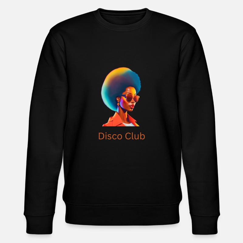 Disco Club Vol. 4 - Stanley/Stella Unisex Bio-Sweatshirt CHANGER  - Schwarz