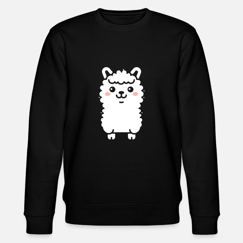 Bébé lama - Sweat bio CHANGER Stanley/Stella Unisexe - noir
