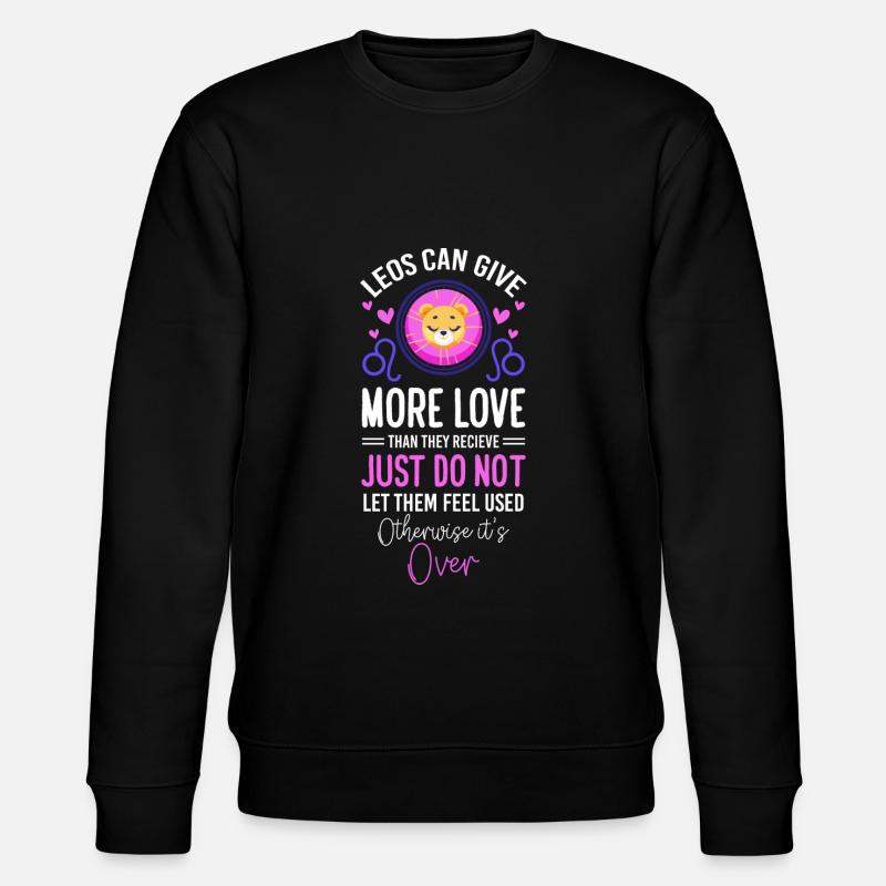 Zodiac sign constellation - Stanley/Stella CHANGER Unisex Organic Sweatshirt - black