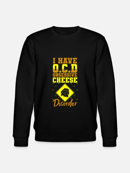 Amateur de fromage cheddar - Sweat bio CHANGER Stanley/Stella Unisexe - noir