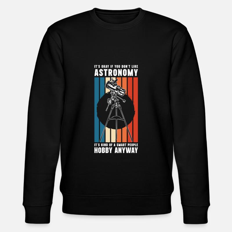 Espace spatial astronomique - Sweat bio CHANGER Stanley/Stella Unisexe - noir