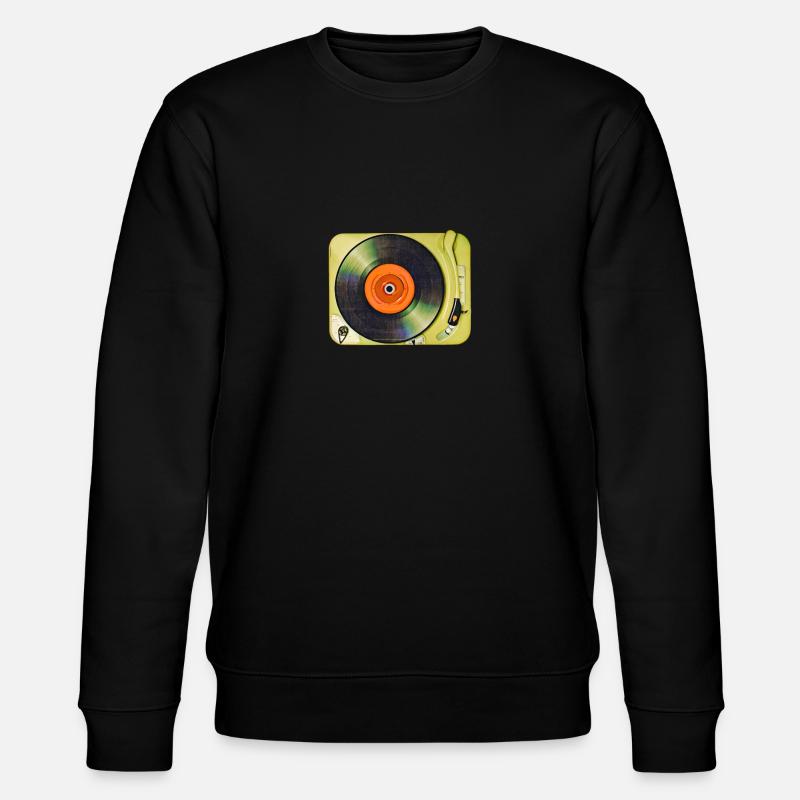 Turntable - Stanley/Stella CHANGER Unisex Organic Sweatshirt - black