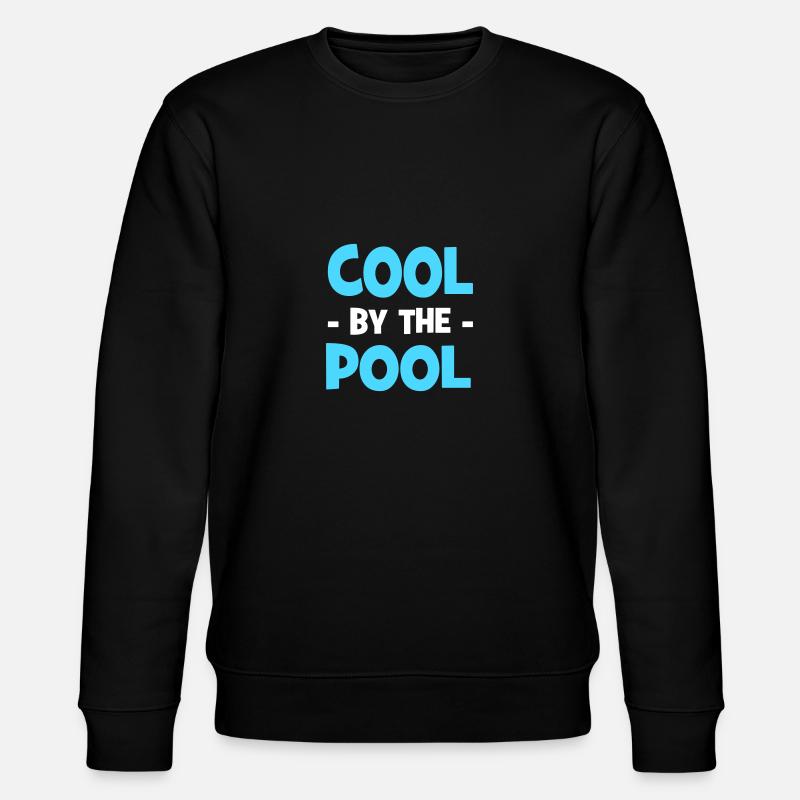 cool by the pool - Stanley/Stella Unisex Bio-Sweatshirt CHANGER - Schwarz