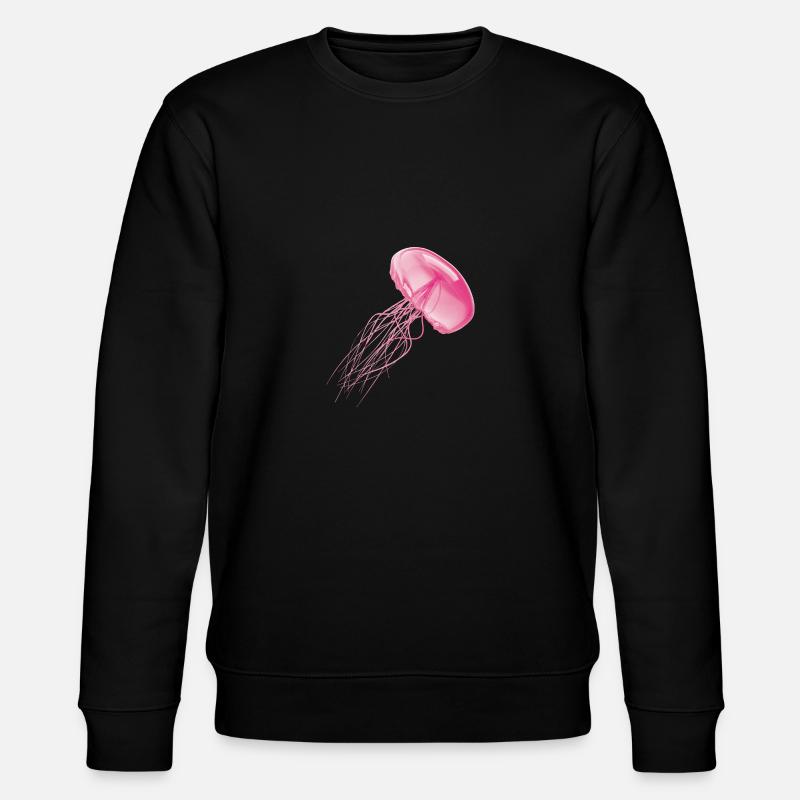 maneter - Ekologisk sweatshirt CHANGER unisex från Stanley/Stella - svart