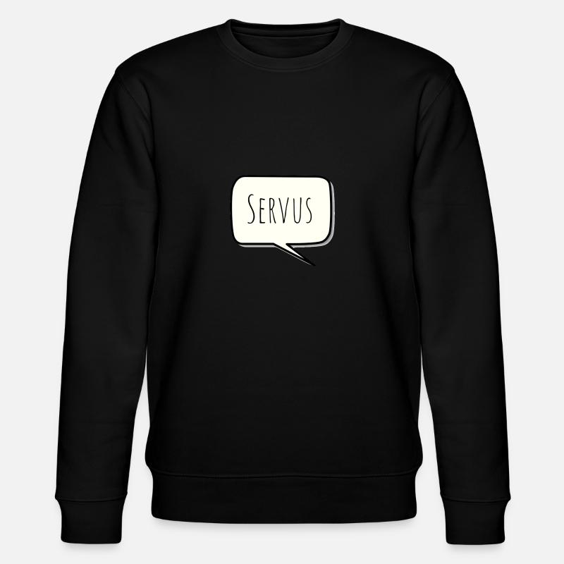 Servus - Stanley/Stella Unisex Bio-Sweatshirt CHANGER  - Schwarz