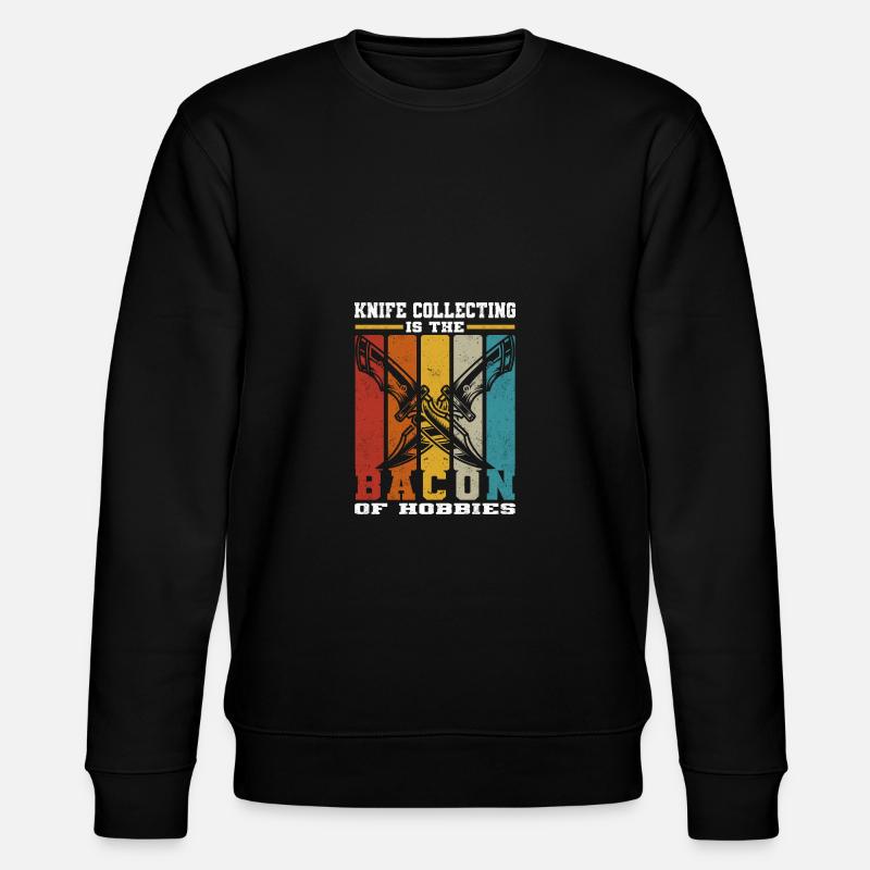 Antike Messer - Stanley/Stella Unisex Bio-Sweatshirt CHANGER  - Schwarz