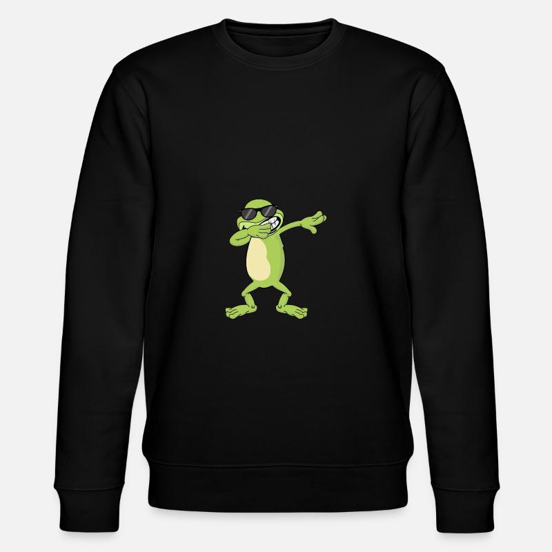 Grenouille Dabbing Dab Gift - Sweat bio CHANGER Stanley/Stella Unisexe - noir
