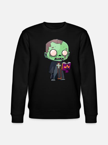 Priest Halloween - Stanley/Stella CHANGER Unisex Organic Sweatshirt - black