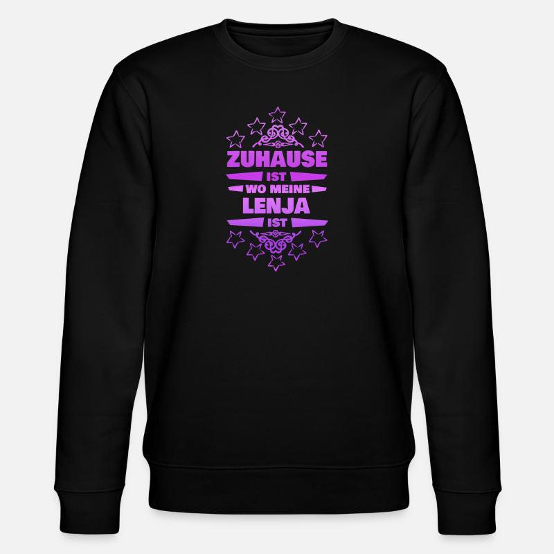 Lenja - Stanley/Stella Unisex Bio-Sweatshirt CHANGER  - Schwarz