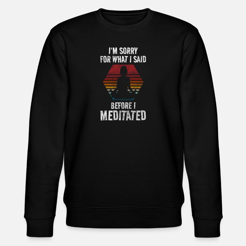 Conscience de la méditation Om - Sweat bio CHANGER Stanley/Stella Unisexe - noir