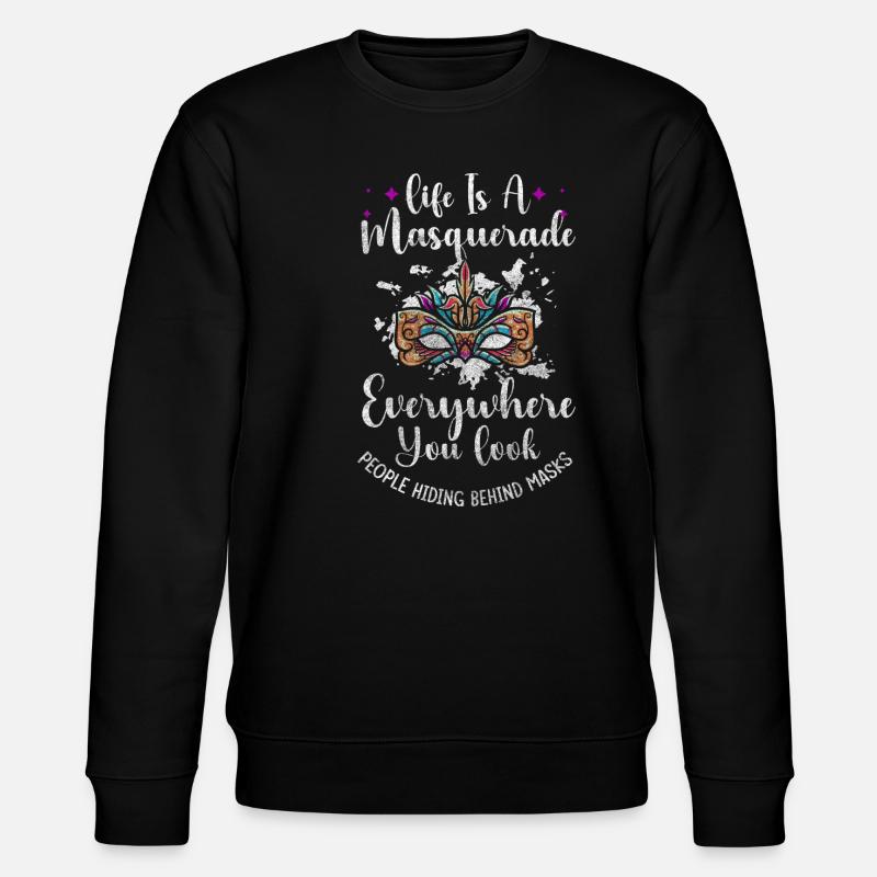Costume de fête - Sweat bio CHANGER Stanley/Stella Unisexe - noir