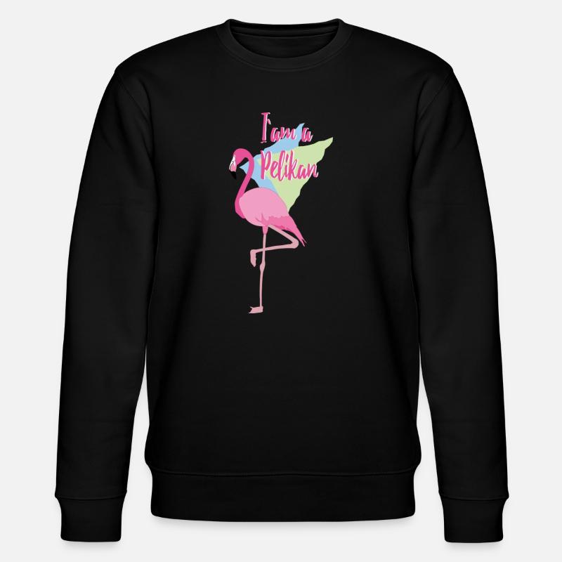 I`m a Pelikan - Stanley/Stella Unisex Bio-Sweatshirt CHANGER - Schwarz