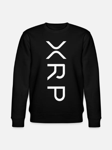 Ripple XRP Logo - Stanley/Stella CHANGER Unisex Organic Sweatshirt - black