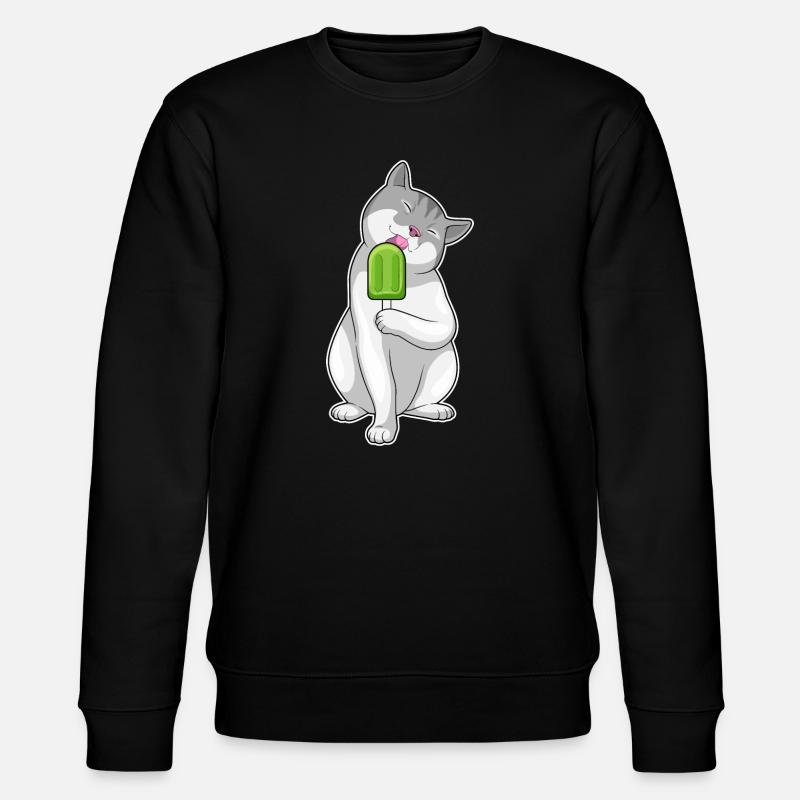 Popsicles pour chat - Sweat bio CHANGER Stanley/Stella Unisexe - noir