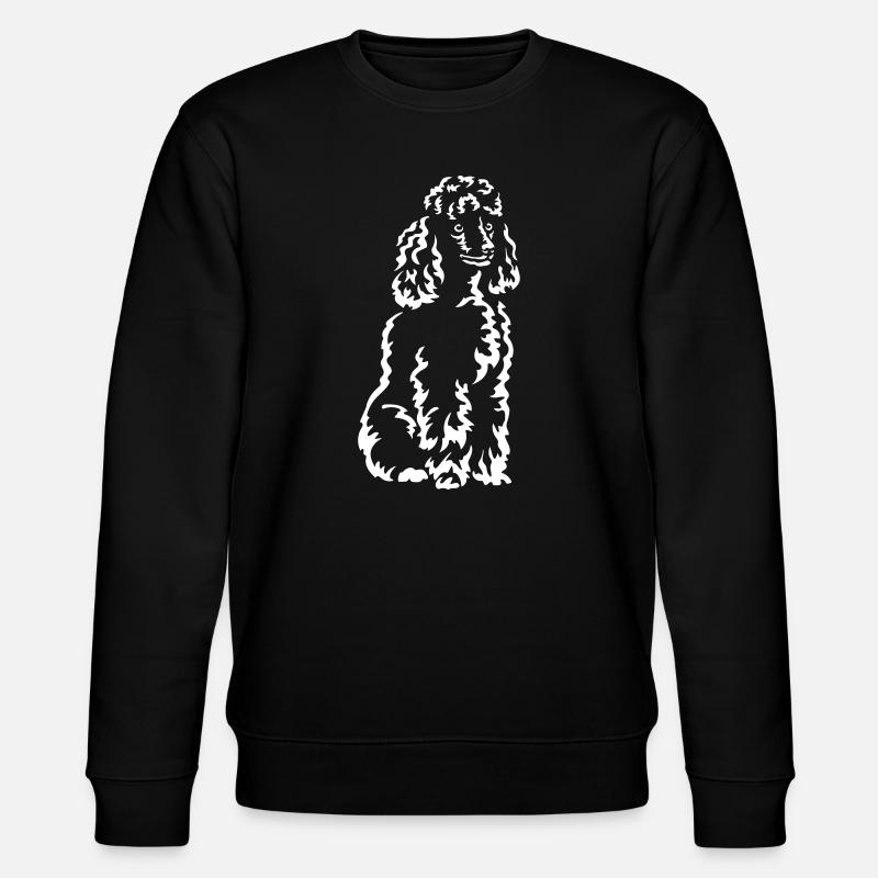 Poodle "Black Edition" - Stanley/Stella CHANGER Unisex Organic Sweatshirt - black
