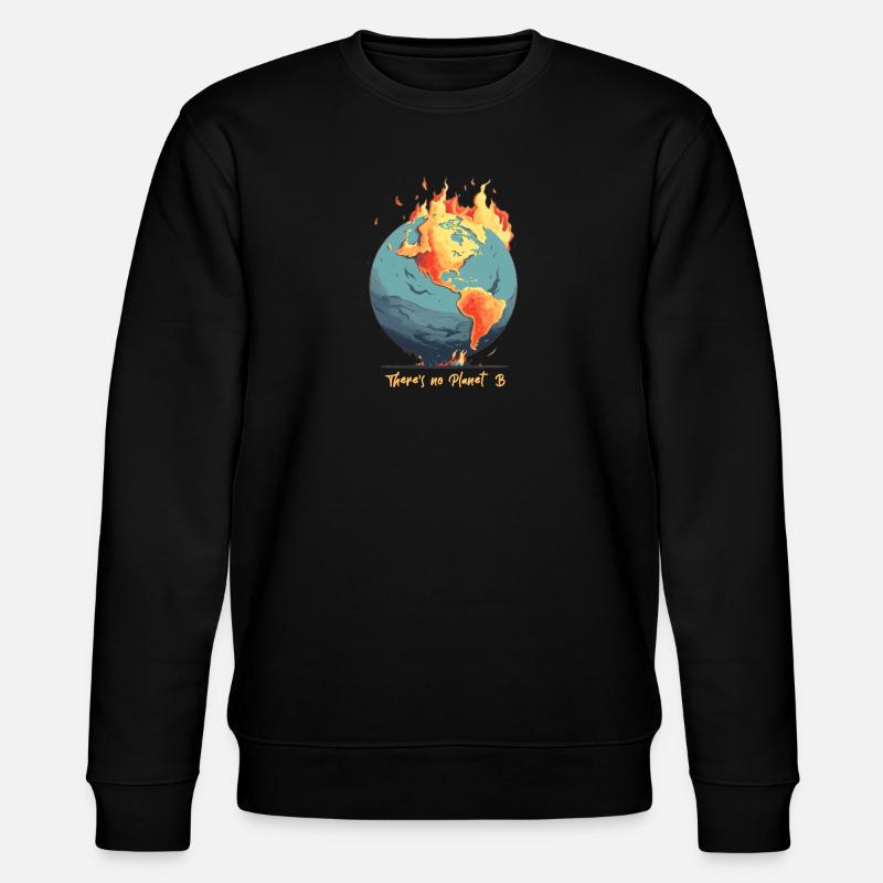 Le monde est en feu - Sweat bio CHANGER Stanley/Stella Unisexe - noir