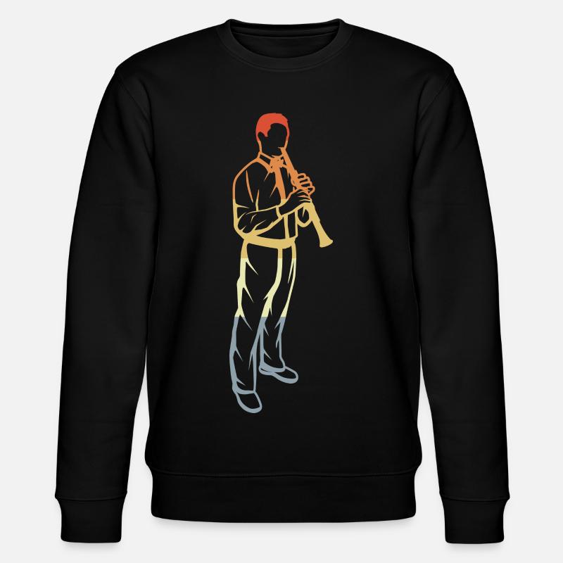 Clarinettes Garçon - Sweat bio CHANGER Stanley/Stella Unisexe - noir