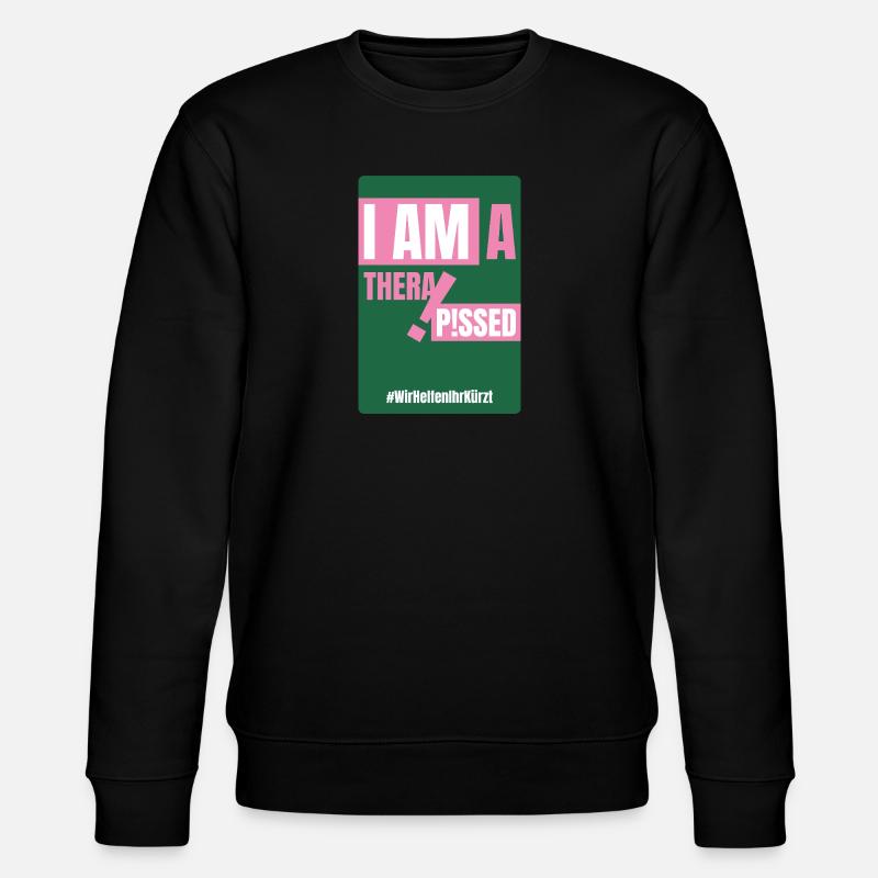 PSYCHO_01 - Stanley/Stella Unisex Bio-Sweatshirt CHANGER  - Schwarz