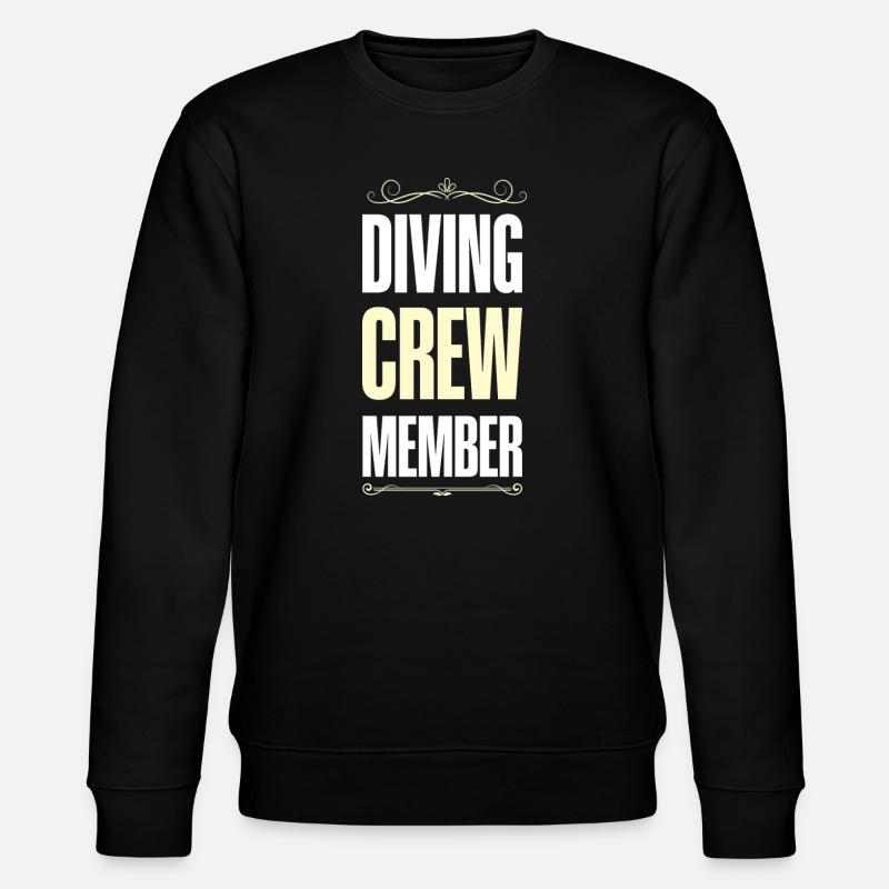 Diving Crew - Stanley/Stella Unisex Bio-Sweatshirt CHANGER  - Schwarz