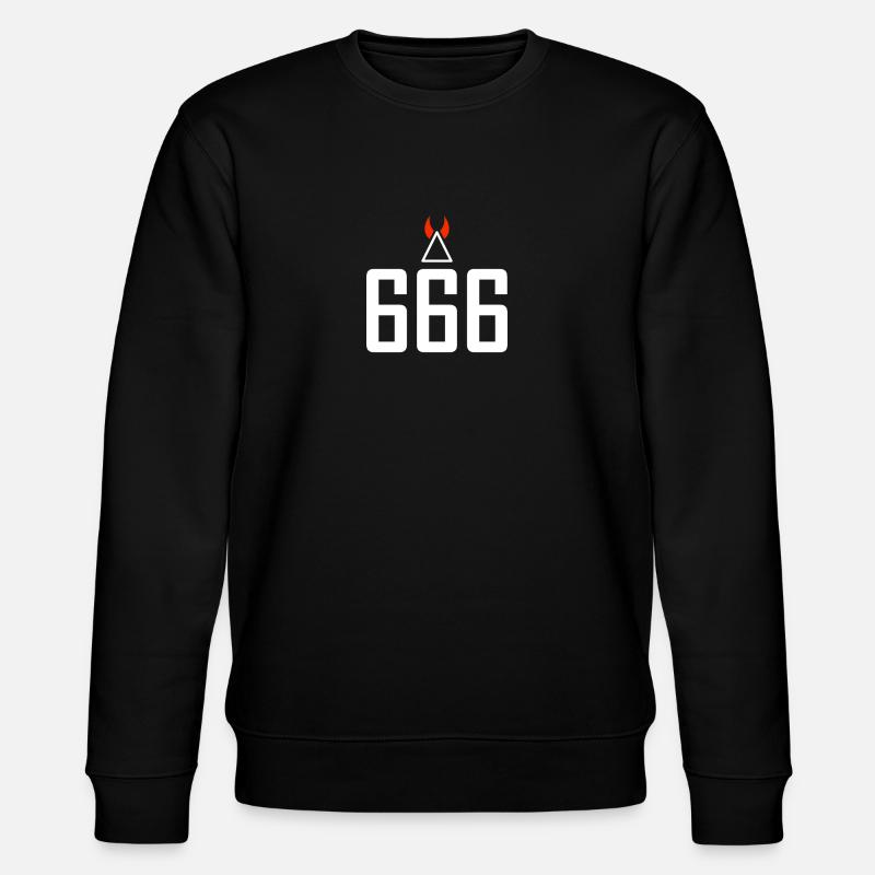 666 - Stanley/Stella Unisex Bio-Sweatshirt CHANGER  - Schwarz