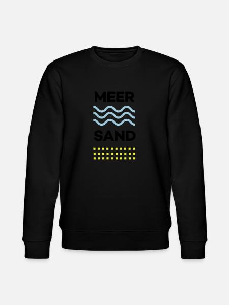 MEER&SAND - Stanley/Stella Unisex Bio-Sweatshirt CHANGER - Schwarz