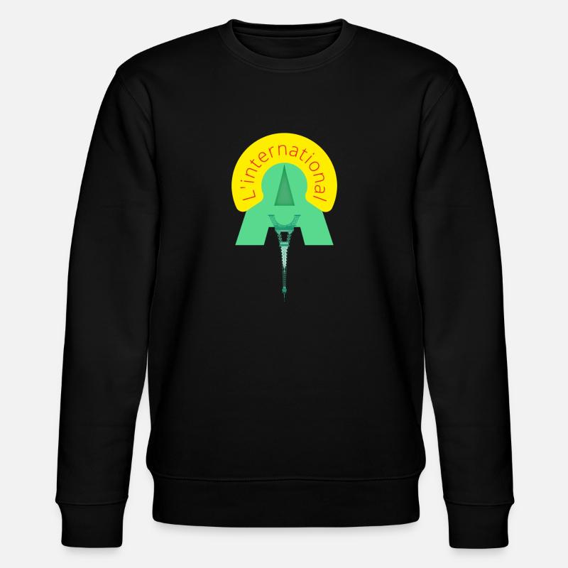 L'international franc-afrique - Sweat bio CHANGER Stanley/Stella Unisexe - noir