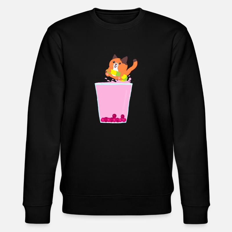 Chat bubble tea - Sweat bio CHANGER Stanley/Stella Unisexe - noir