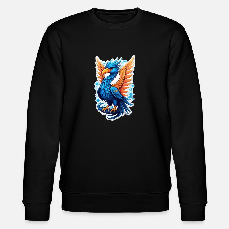 Phenix - Phoenix - Firebird - Stanley/Stella CHANGER Unisex Organic Sweatshirt - black