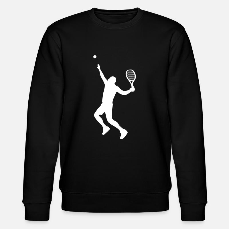 Tennisman Silhouette - Sweat bio CHANGER Stanley/Stella Unisexe - noir
