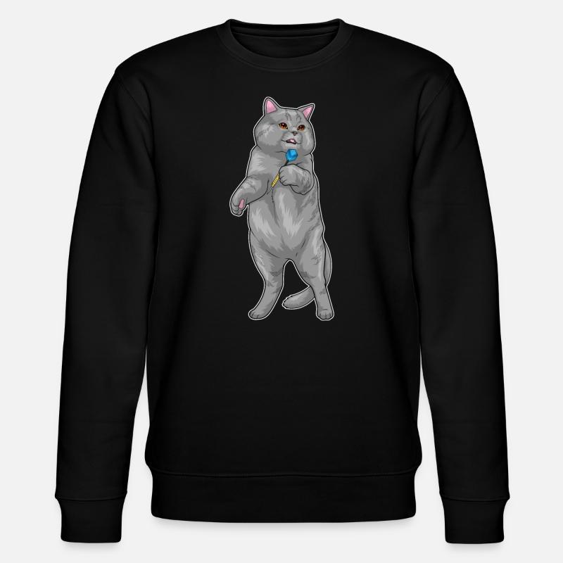 Cat Dart Dart - Sweat bio CHANGER Stanley/Stella Unisexe - noir