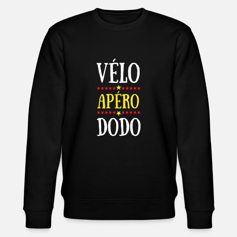 vélo apéro dodo - Sweat bio CHANGER Stanley/Stella Unisexe - noir