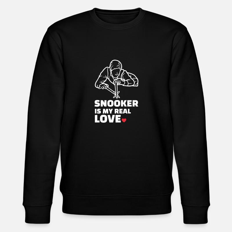 J’adore le snooker - Sweat bio CHANGER Stanley/Stella Unisexe - noir