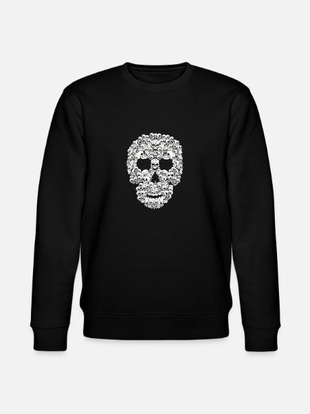 Skull from skulls - Stanley/Stella CHANGER Unisex Organic Sweatshirt - black