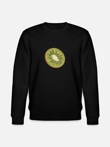 kiwi healthy fruit gift - Stanley/Stella CHANGER Unisex Organic Sweatshirt - black