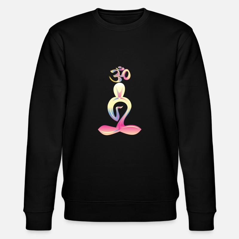 ohm - Stanley/Stella CHANGER Unisex Organic Sweatshirt - black