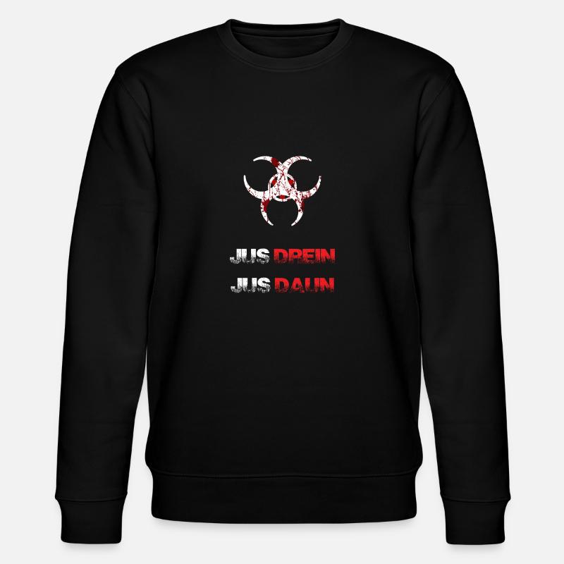 Jus Drein Jus Daun - Sweat bio CHANGER Stanley/Stella Unisexe - noir