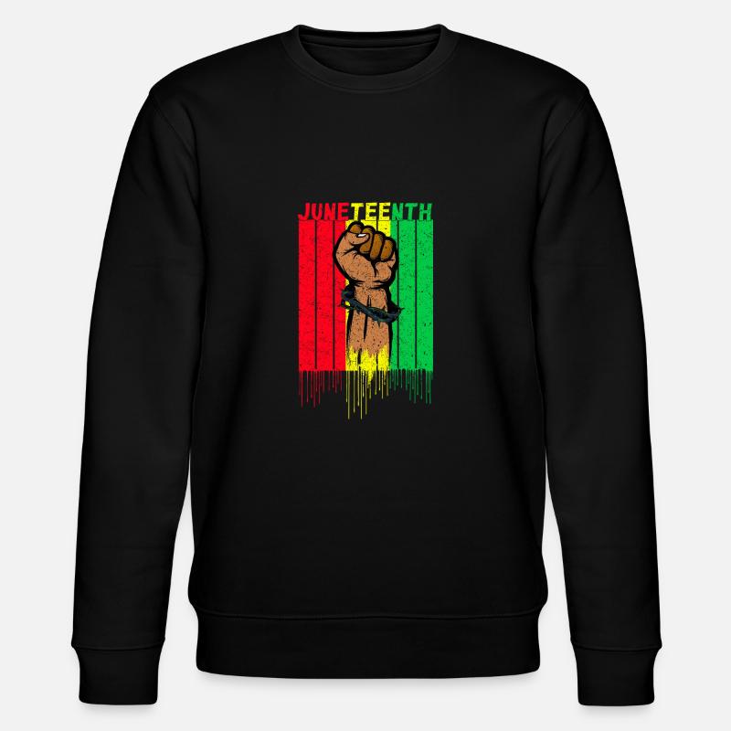 Juneteenth - Sweat bio CHANGER Stanley/Stella Unisexe - noir