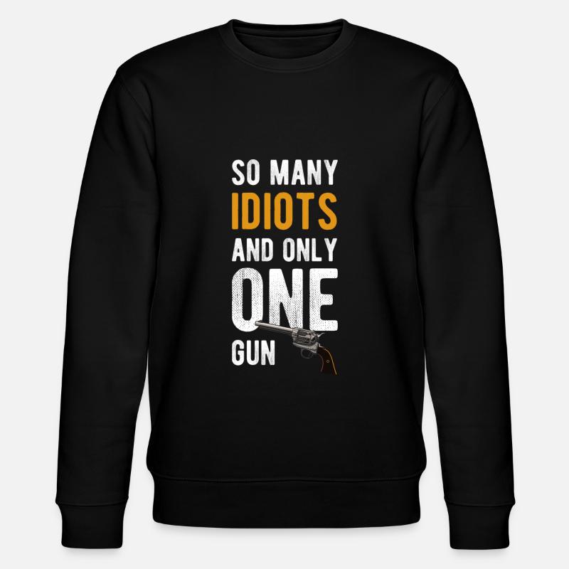 Sarcasm colleagues provocation - Stanley/Stella CHANGER Unisex Organic Sweatshirt - black