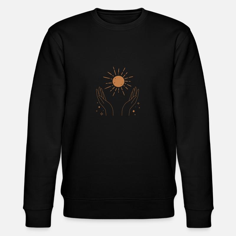 Sunlight - Stanley/Stella Unisex Bio-Sweatshirt CHANGER  - Schwarz
