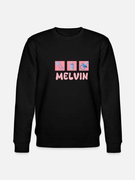 Melvin - Stanley/Stella CHANGER Unisex Organic Sweatshirt - black