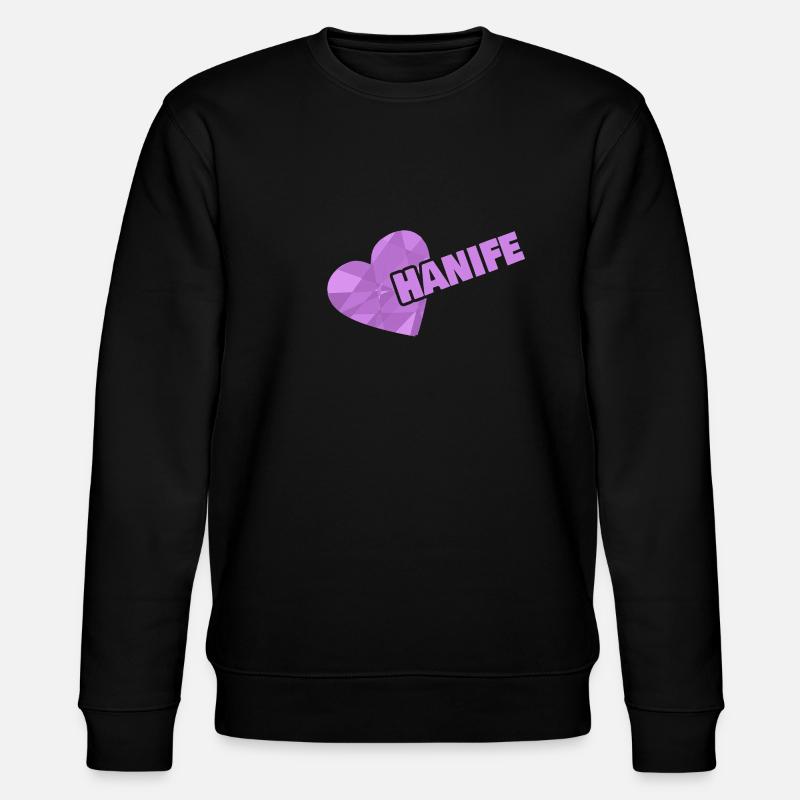 Gift for Hanife - Stanley/Stella CHANGER Unisex Organic Sweatshirt - black
