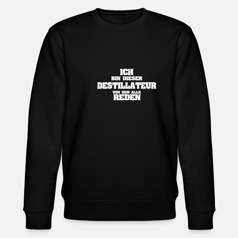Profession: Distiller - Stanley/Stella CHANGER Unisex Organic Sweatshirt - black